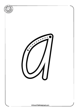 Handwriting Lowercase - VIC Print (26 pg)