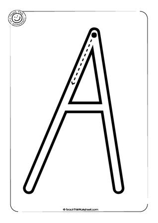 Handwriting Uppercase - NSW Print (26 pg)