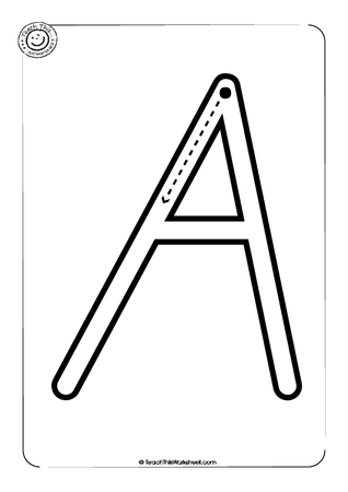 Handwriting Uppercase - QLD Print (26 pg)