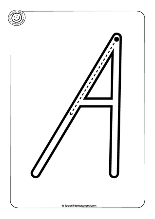 Handwriting Uppercase - SA Print (26 pg)