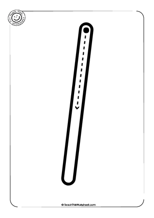 Handwriting Numerals - QLD Print (10 pg)