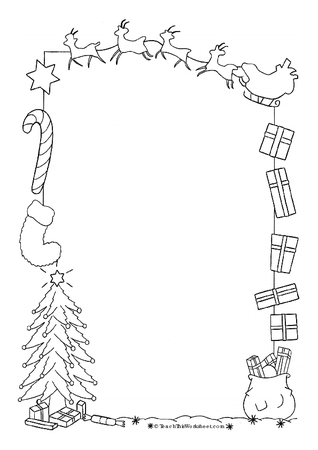 Christmas Page Border