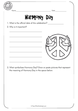 12 - Harmony Day