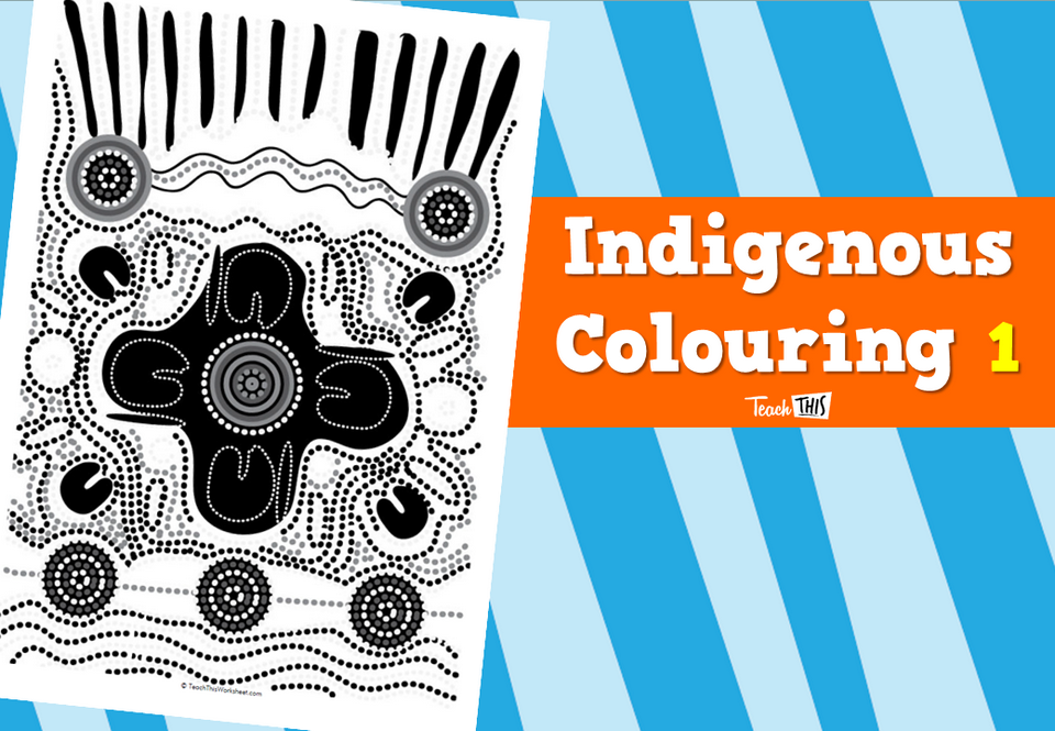 Indigenous Colouring 1