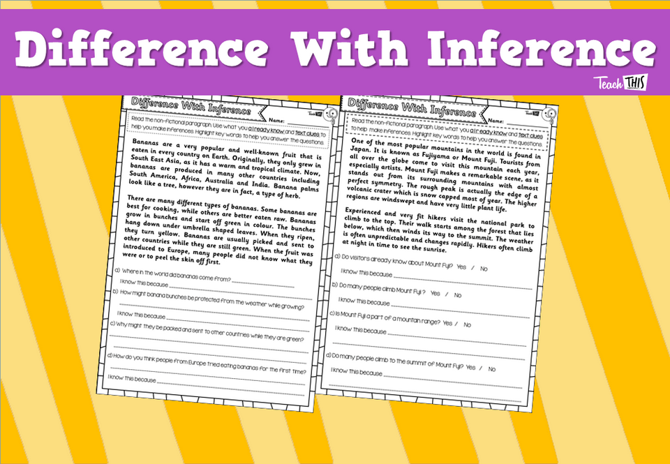 Difference With Inference