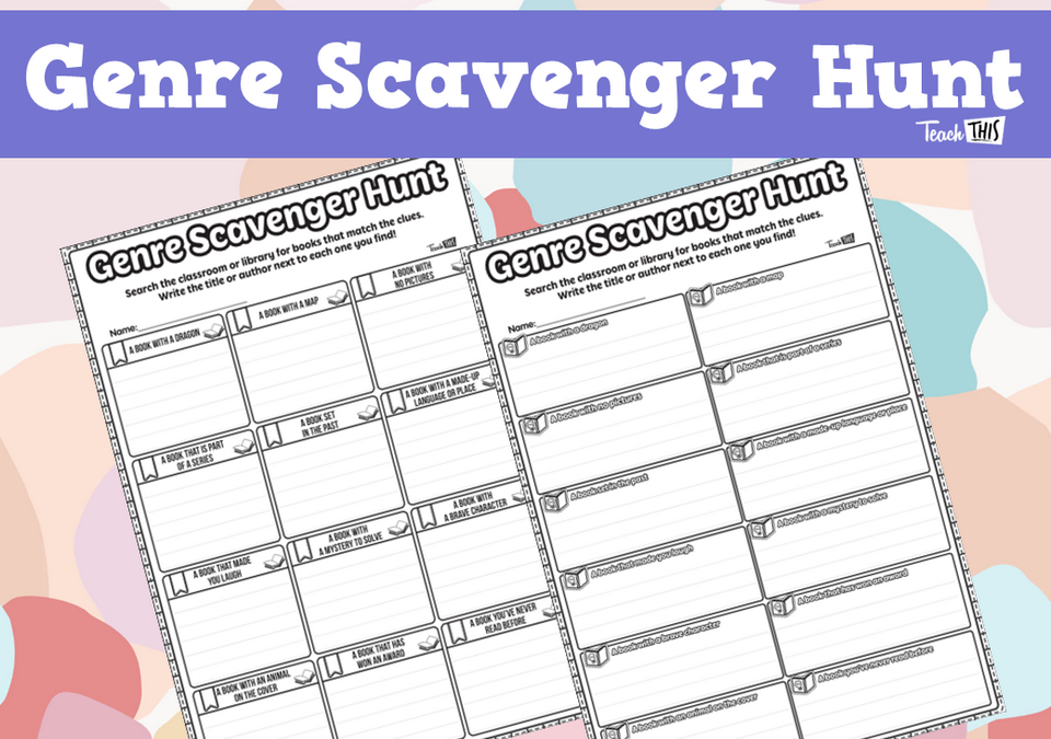 Genre Scavenger Hunt