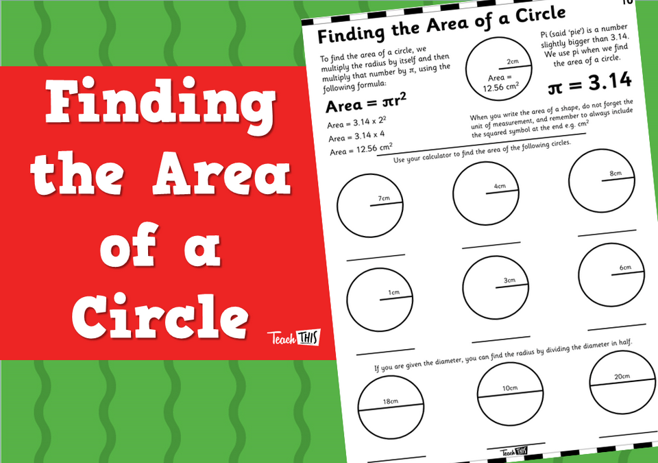 Finding the Area of a Circle