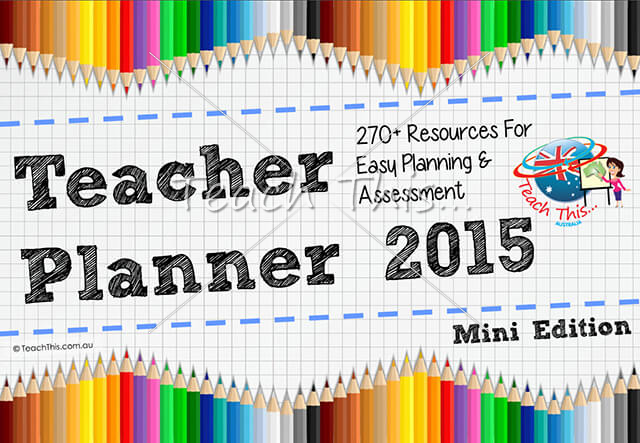 Teacher Planner 2015 - Mini