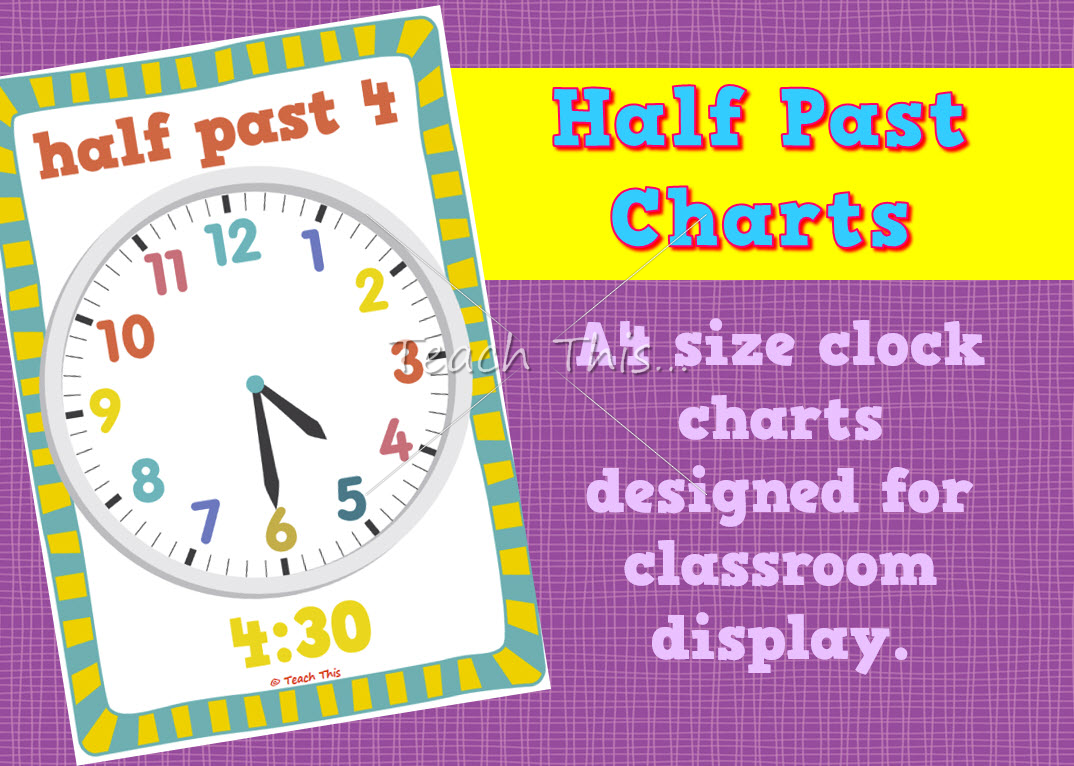 Half Past Wall Charts