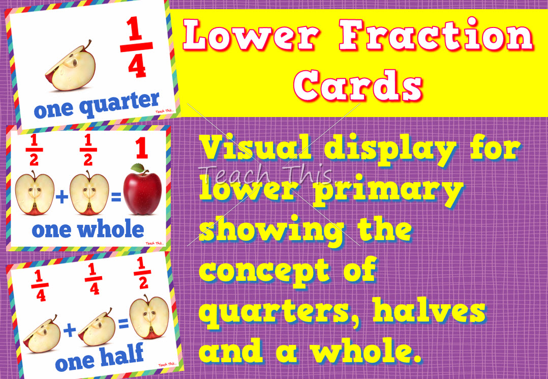 Lower Fraction Cards