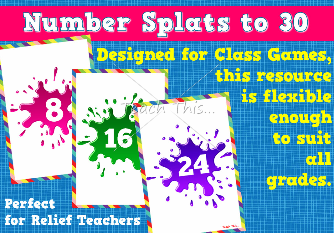 Number Splats to 30