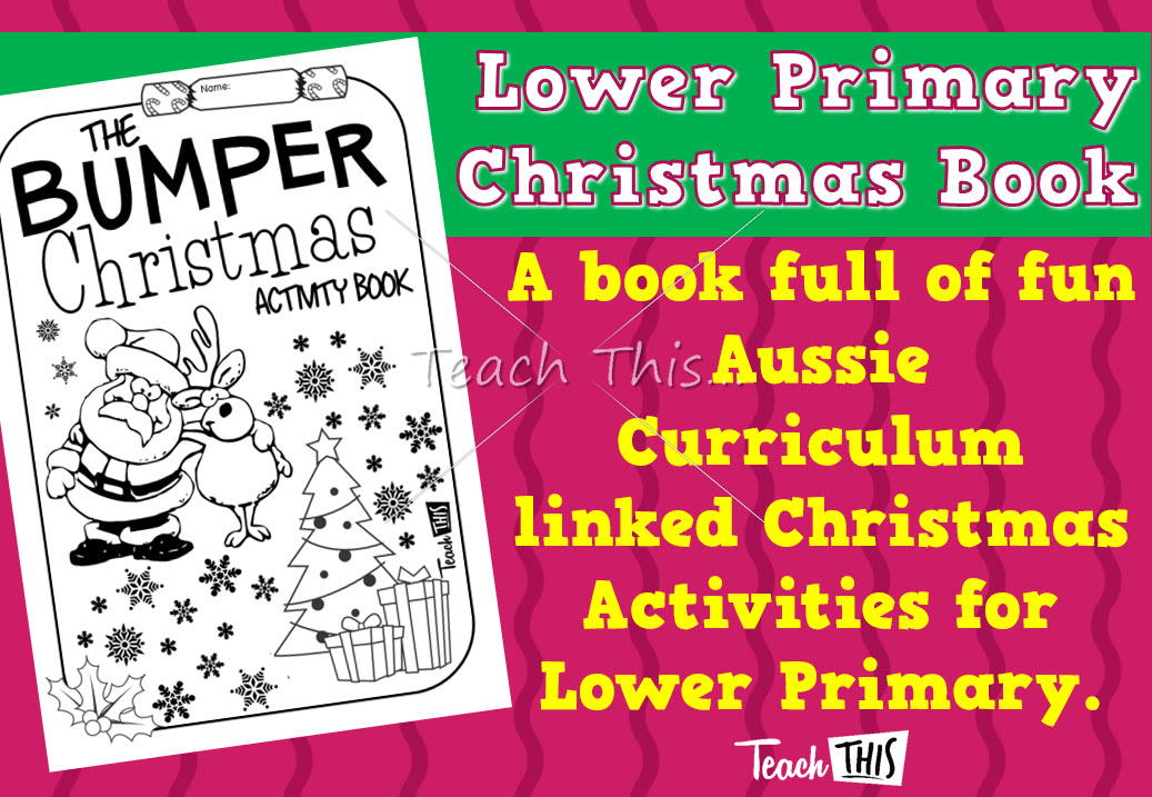 Christmas Activity Book - Lower Primary
