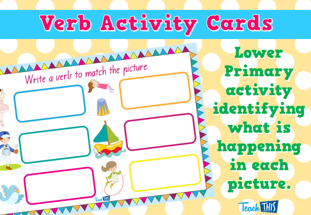 Verb Activity Cards