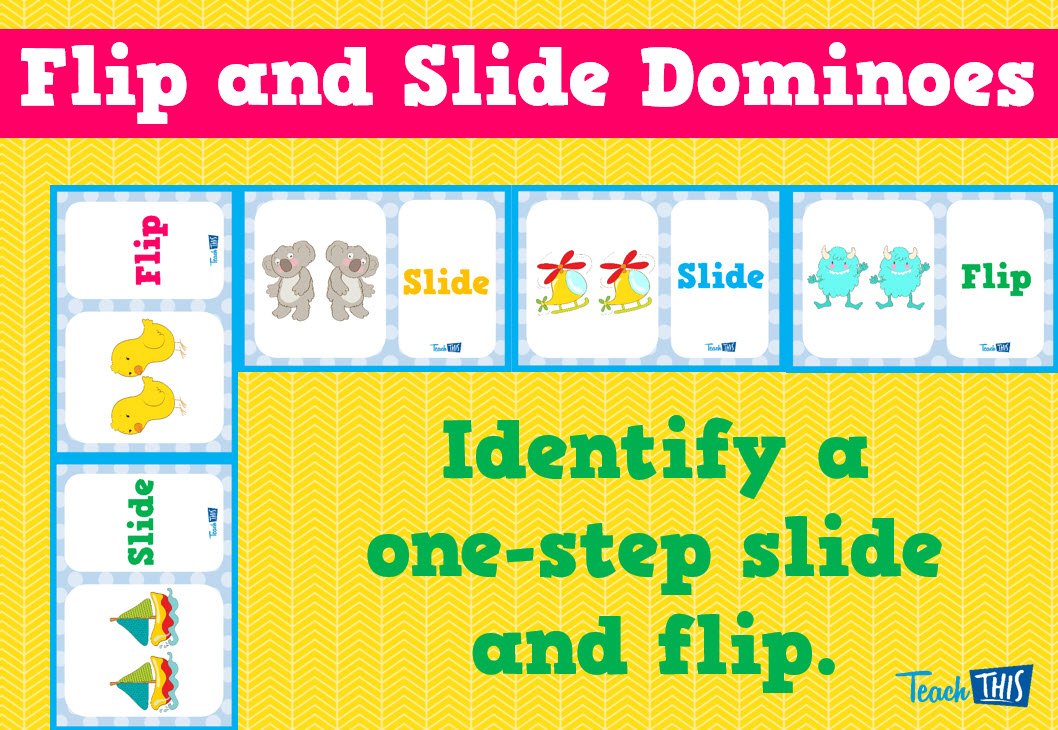 Flips and Slides Dominoes