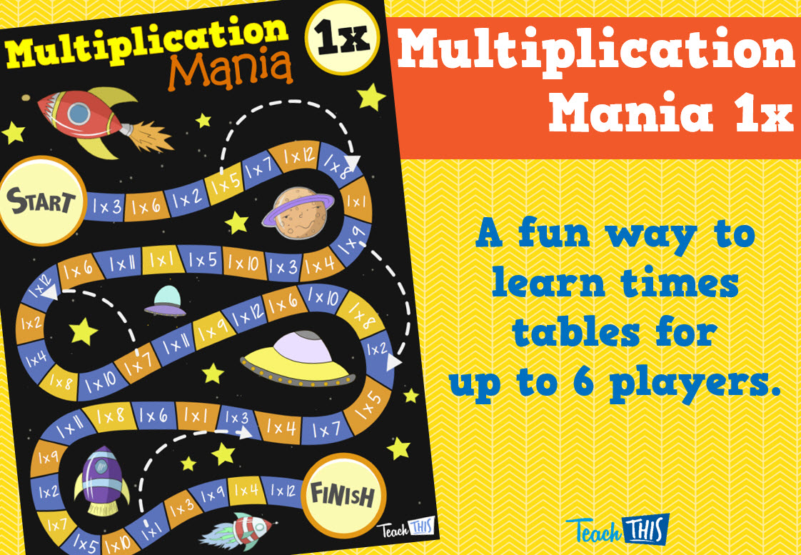 Multiplication Mania 1x