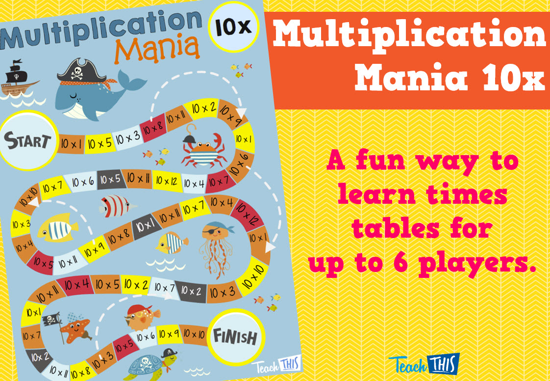Multiplication Mania 10x
