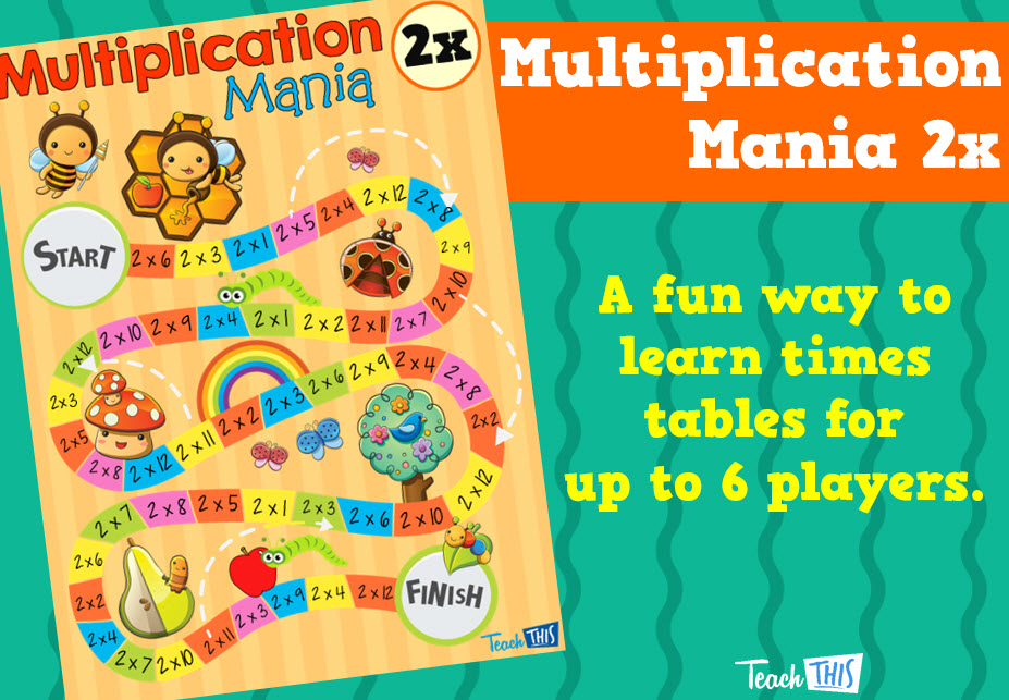 Multiplication Mania 2x