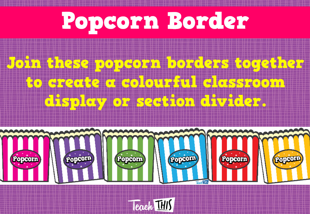 Popcorn Border