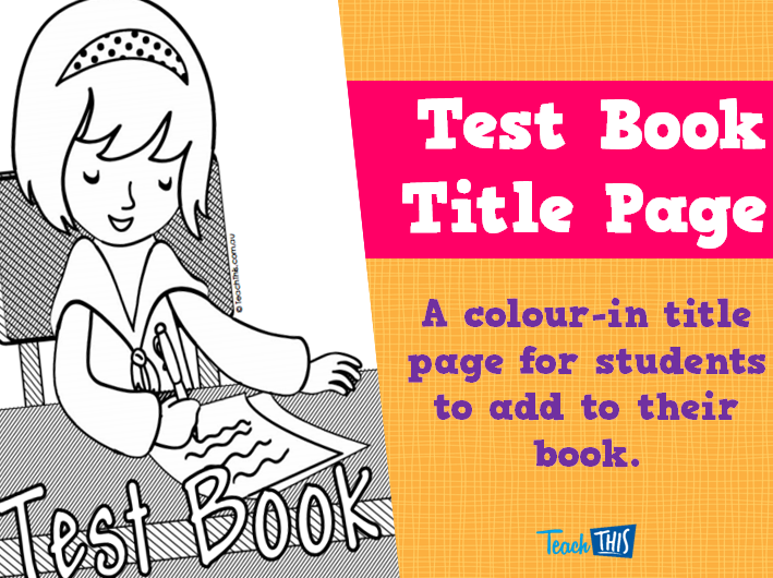 Test Book Title Page