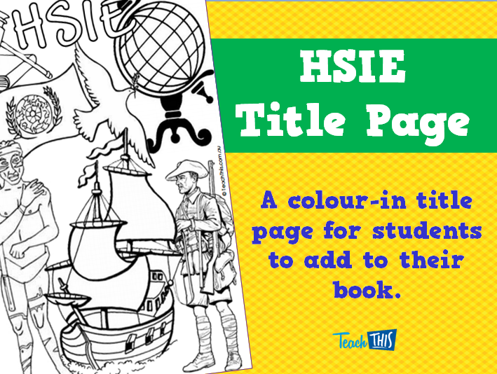 HSIE Title Page