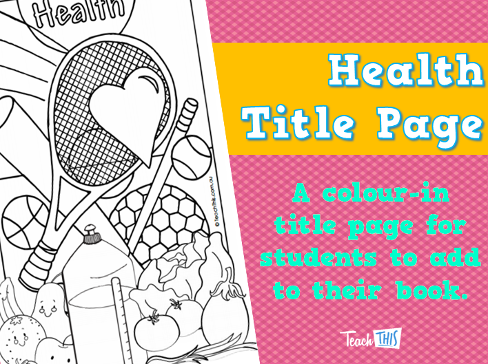 Health - Title Page