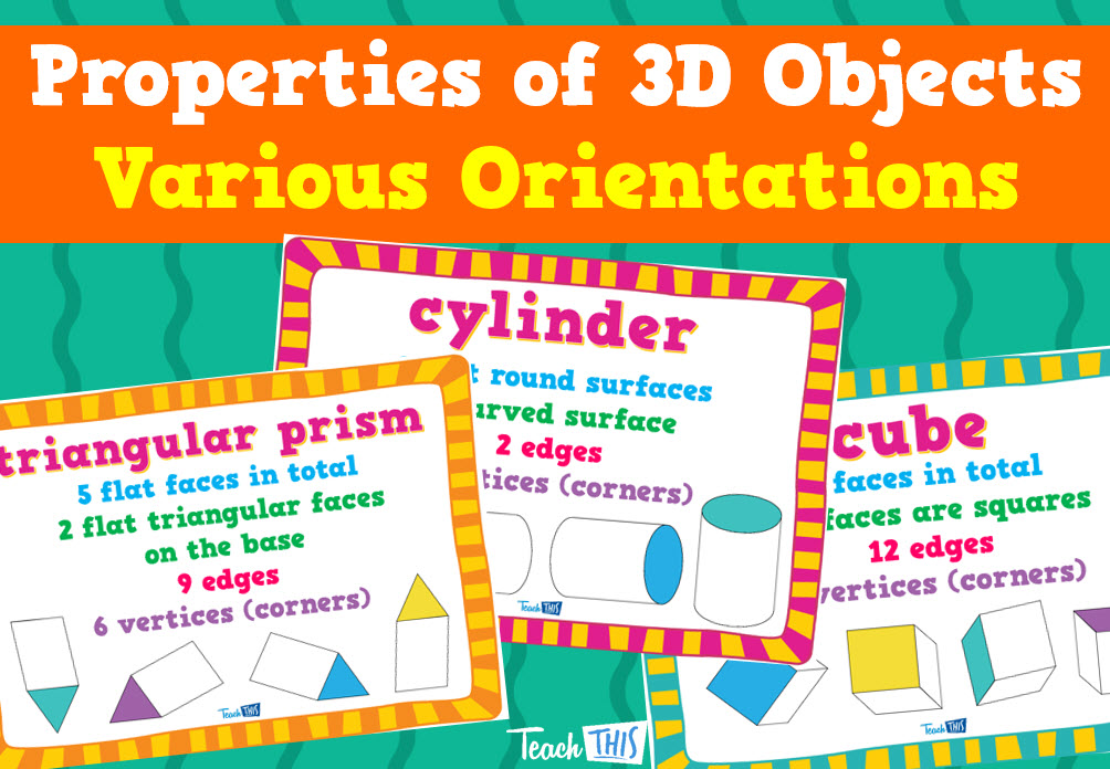 Properties Of 3D Objects - Various Orientations