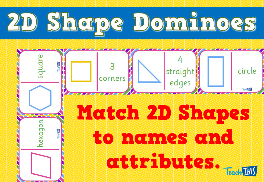 2D Shape Dominoes