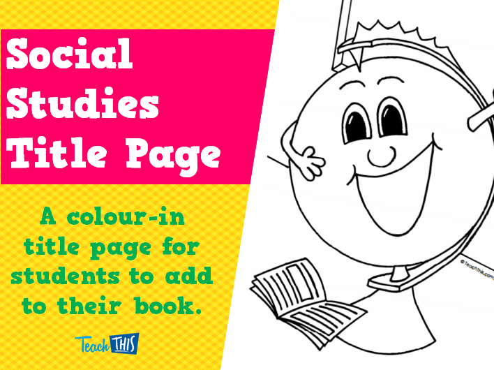 Social Studies Title Page