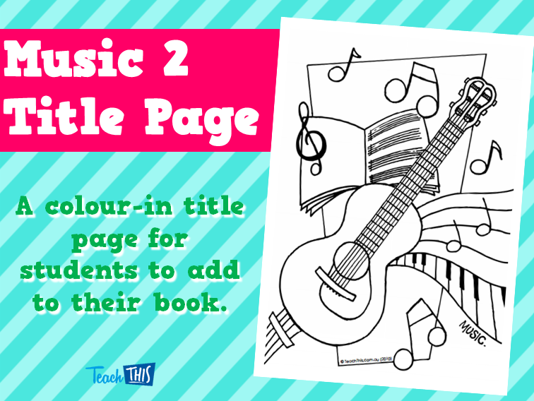 Music 2 Title Page