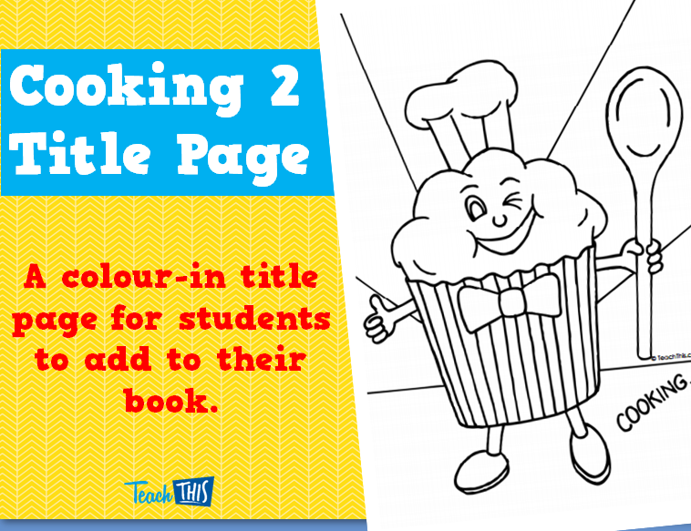 Cooking 2 Title Page