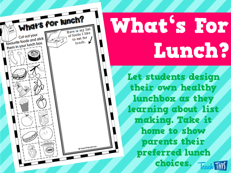 What's For Lunch