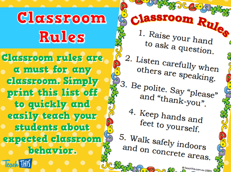 Classroom Rules