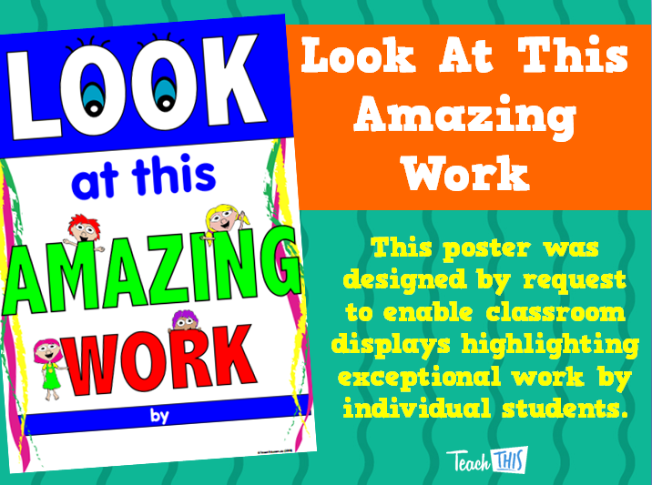 Look At This Amazing Work