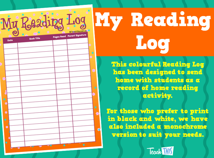 My Reading Log