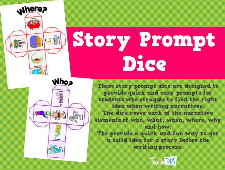 Story Prompt Dice