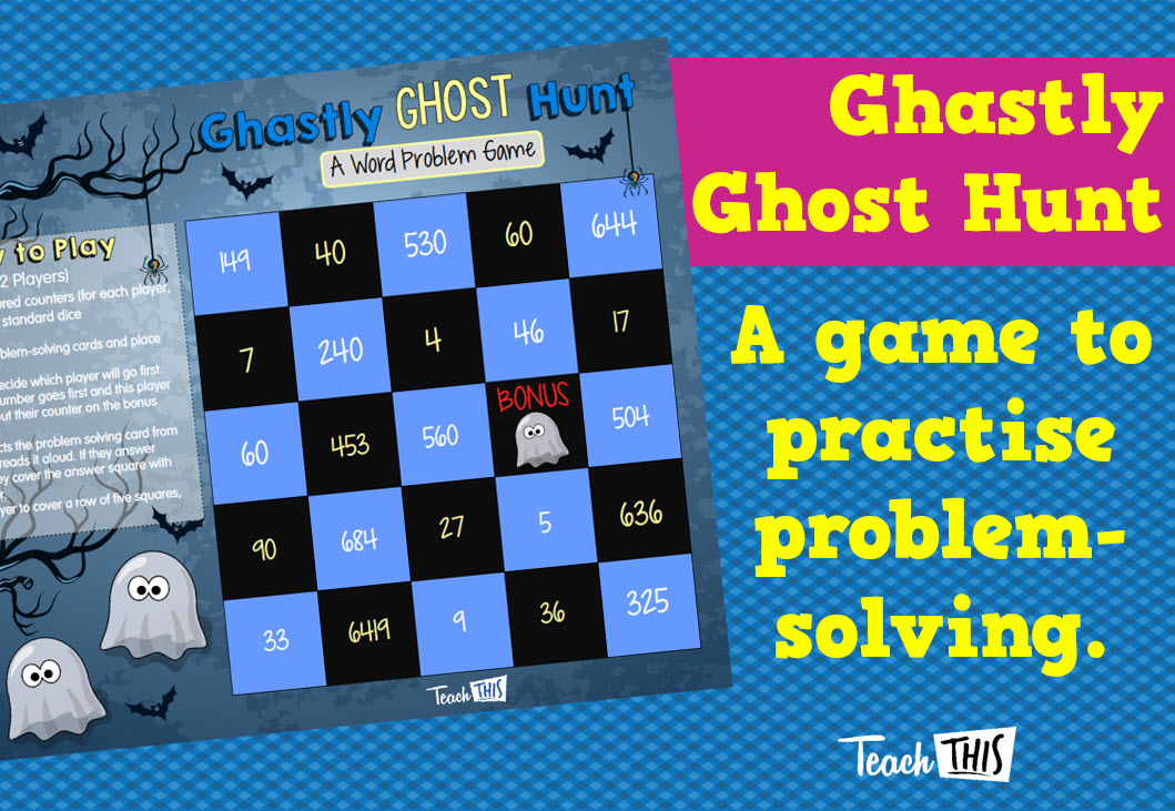 Ghastly Ghost Hunt - A Problem Solving Game