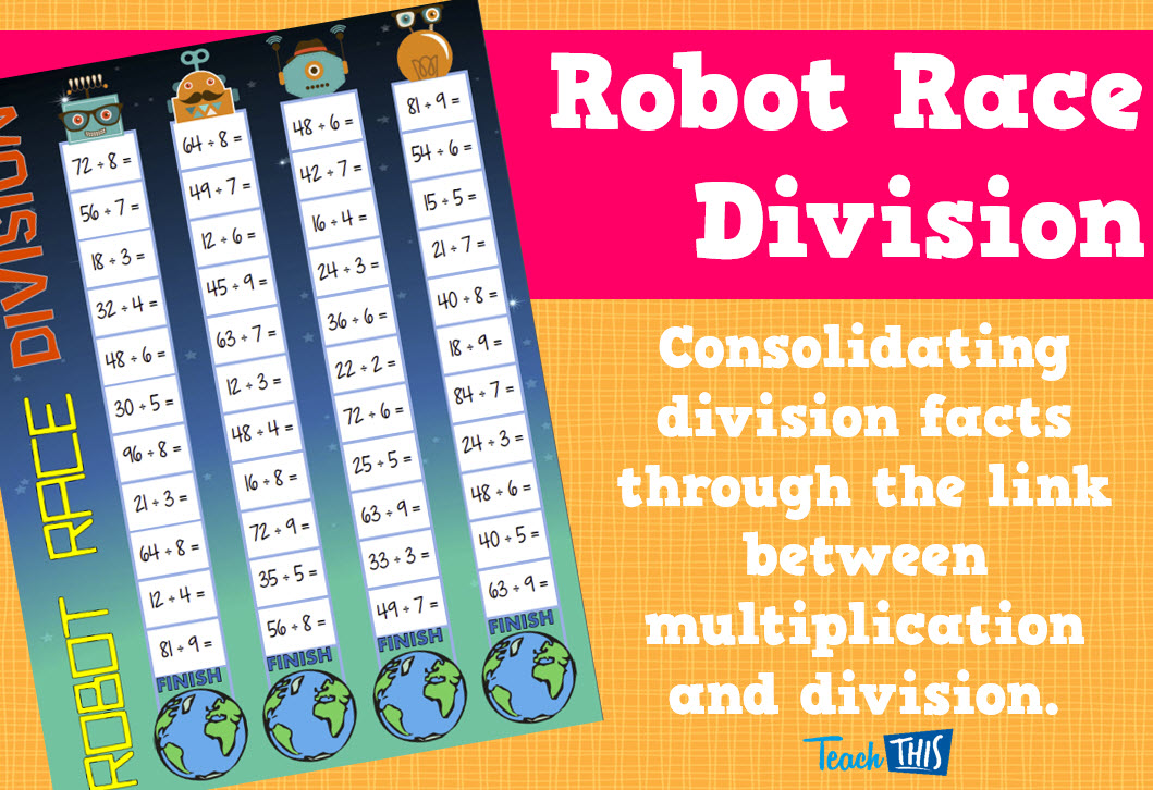 Robot Division Race Game
