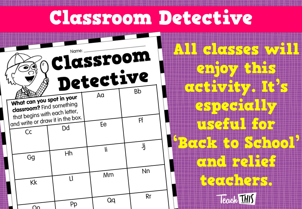Classroom Detective