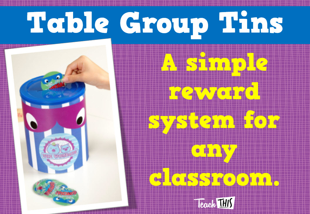 Table Group Tins - Reward System