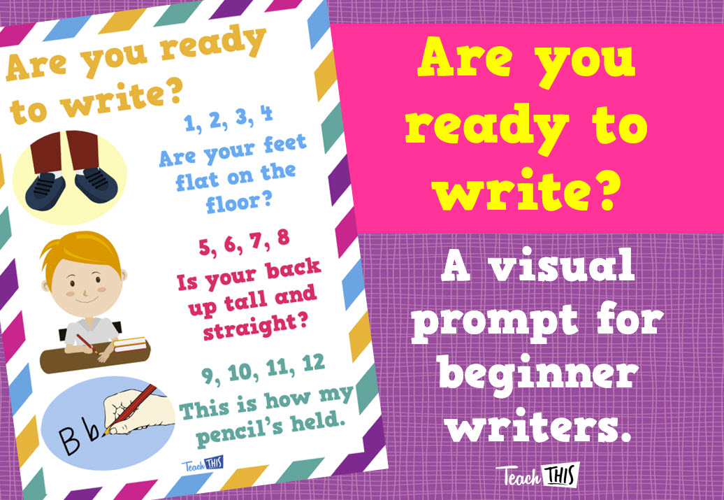Are you ready to write?