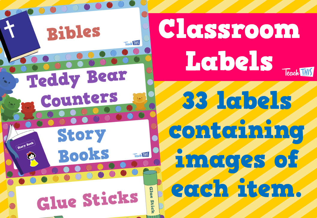 Classroom Labels