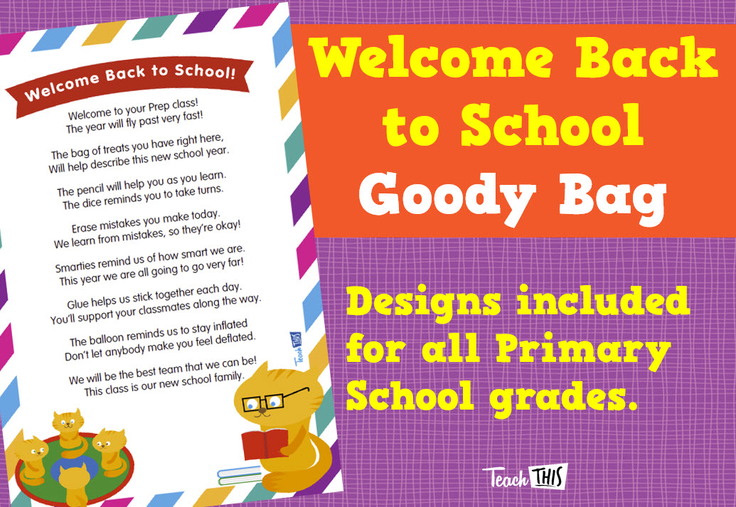 Welcome Back to School - Goody Bag