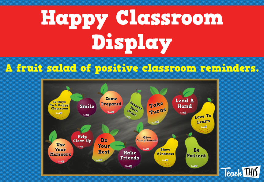 Happy Classroom Display