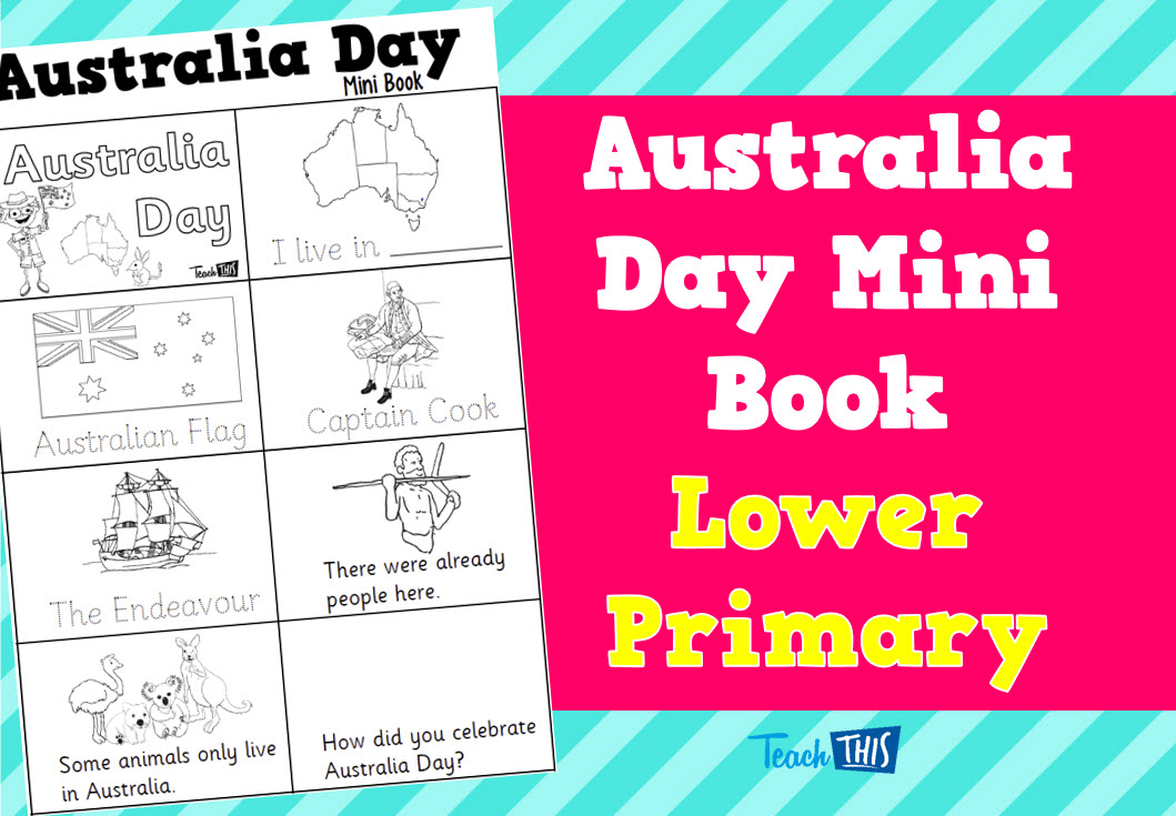Australia Day Mini Book - Lower Primary