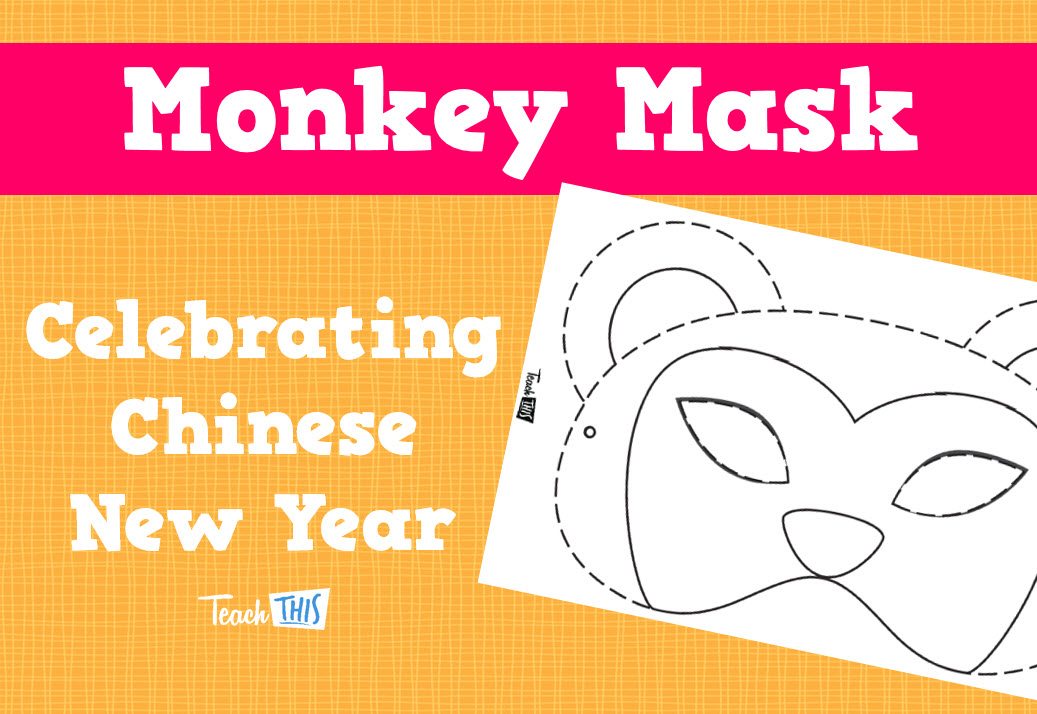 Monkey Mask - 2016 - Year of the Monkey