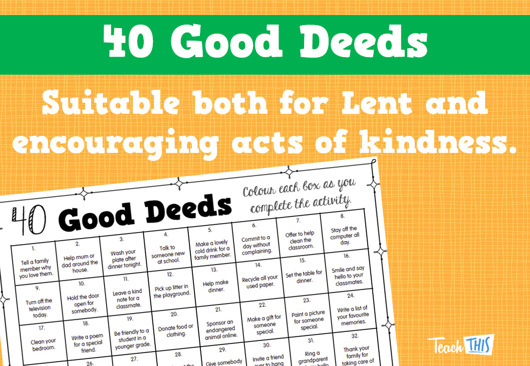 40 Good Deeds
