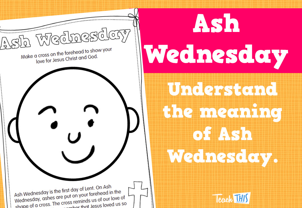 Ash Wednesday - Lower Primary
