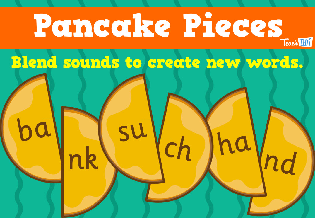 Pancake Pieces - Substituting Phonemes in Words