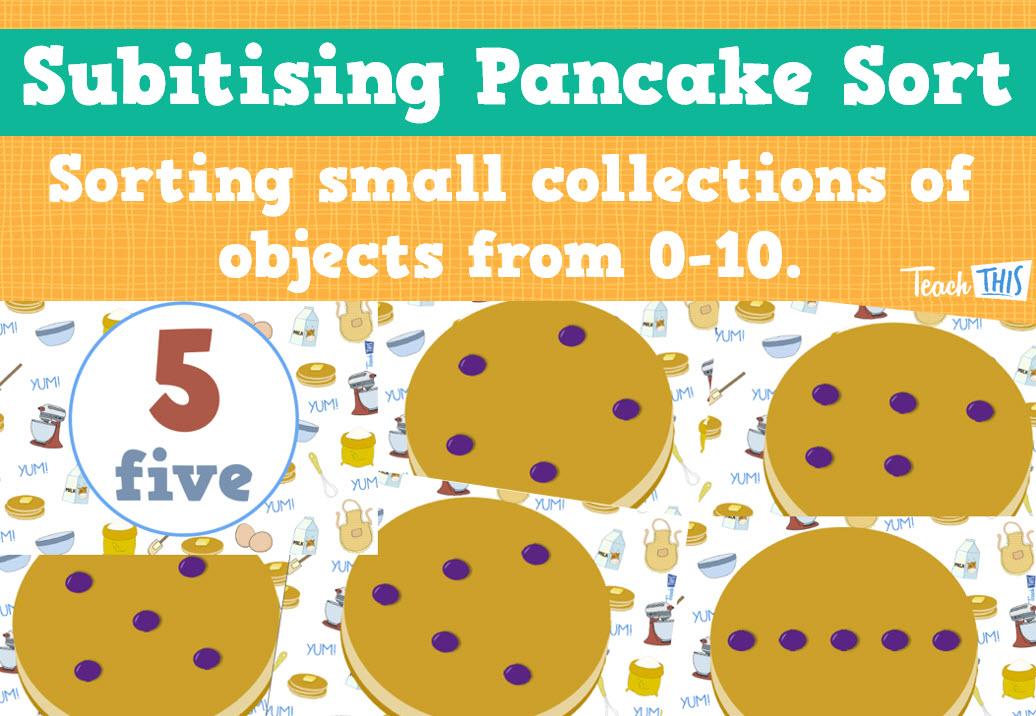Subitising Pancake Sort