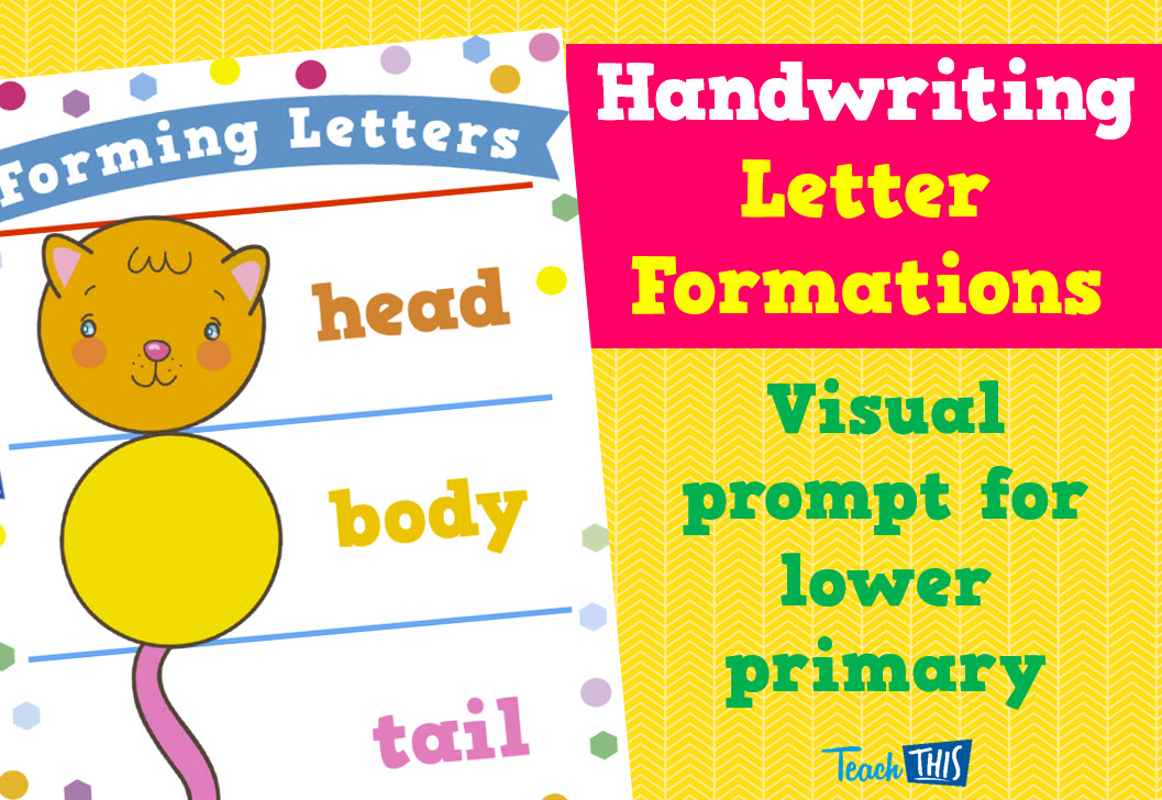 Handwriting Letter Formations